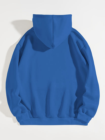 Comfortable Fleece Hoodie for Women with Drawstring Hood Long Sleeve Kangaroo Pocket Oversized Style