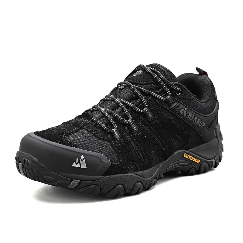 Effortless Suede Hiking Shoe for Women with Lace Up Closure Reinforced Toe Rugged Outdoor Style