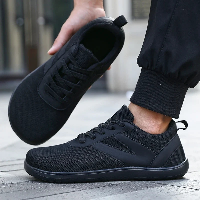 Effortless Mesh Fashion Sneaker for Women with Lace Up Cushioned Sole Casual Style